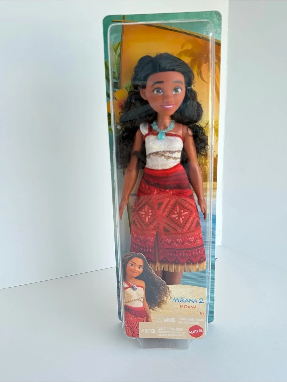 Disney Moana 2 Fashion Doll Mattel New Sealed Official Movie Toy⁠